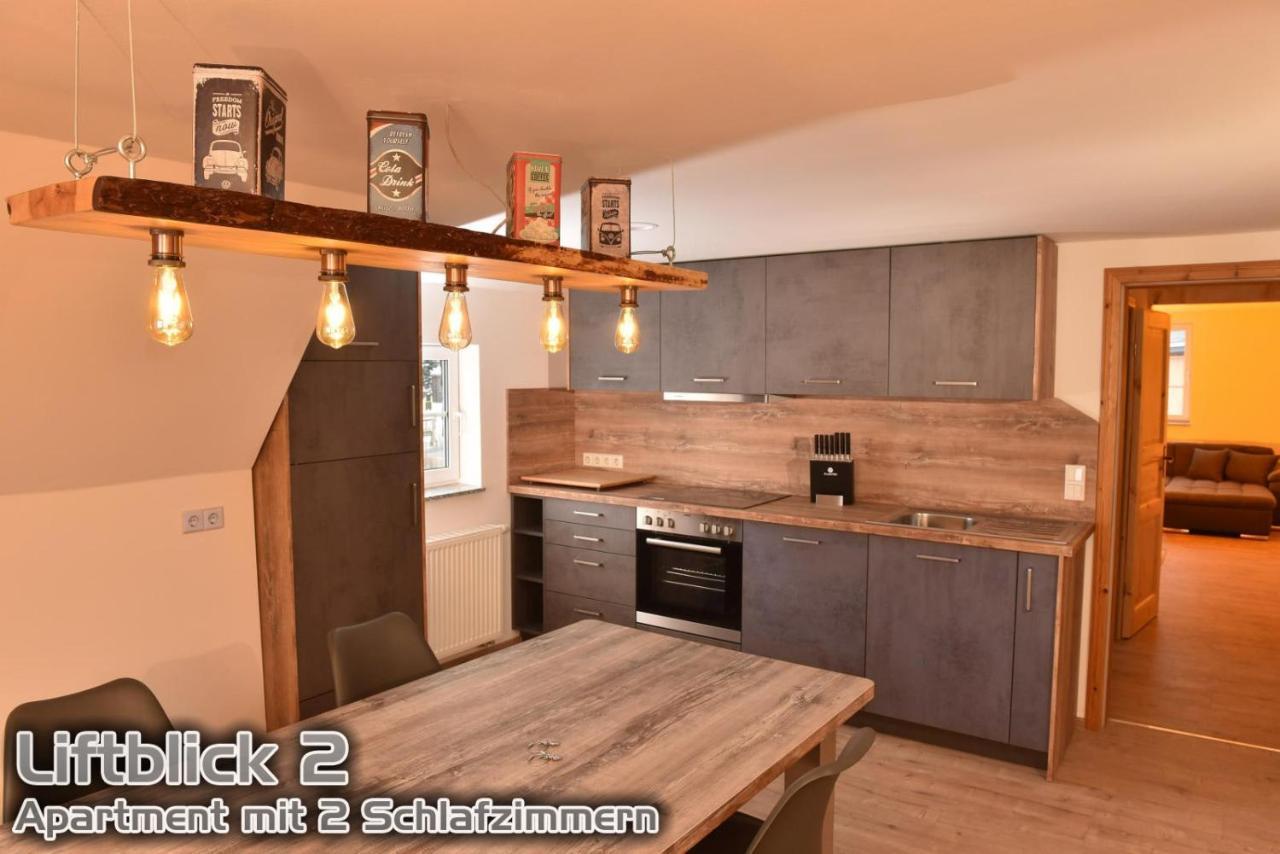 Ferienwohnungen "Liftblick 2 Oder 3" Im Kurort Altenberg Ngoại thất bức ảnh